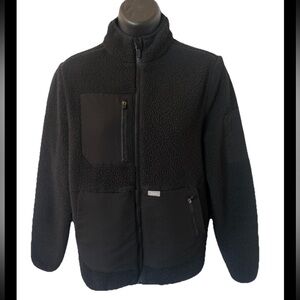 Figs Fleece Sherpa Scrubs Jacket Medical Athleisure Size XS